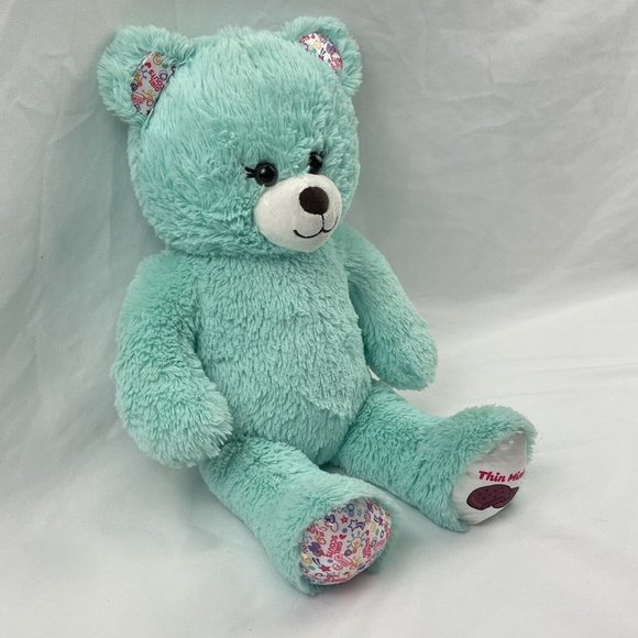 Build a Bear  Girl Scout Plush Scented Thin Mint Teddy 16" Stuffed Animal BAB - Picture 2 of 9